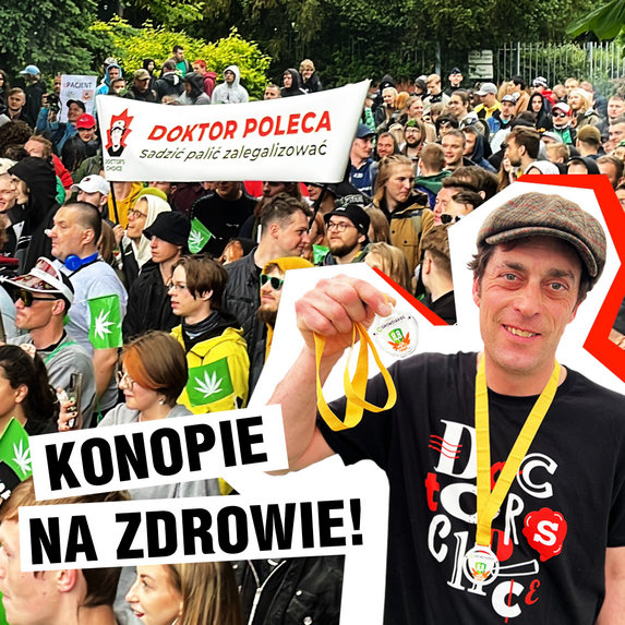 March for legalization🇵🇱 with Doctor’s choice