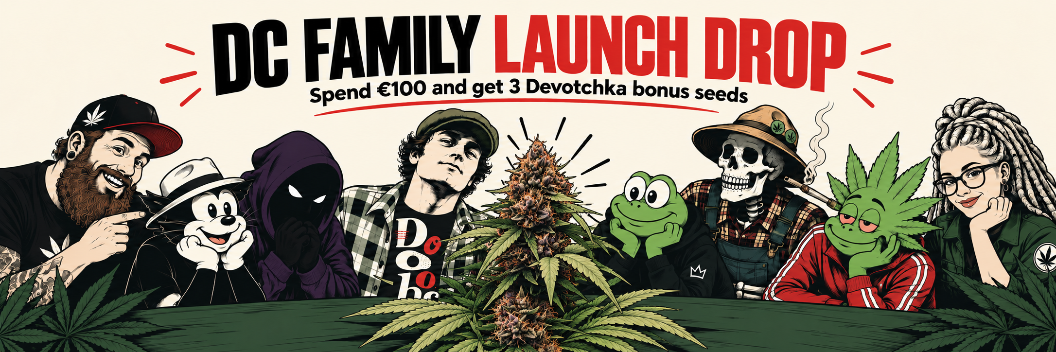 DC Family launch drop