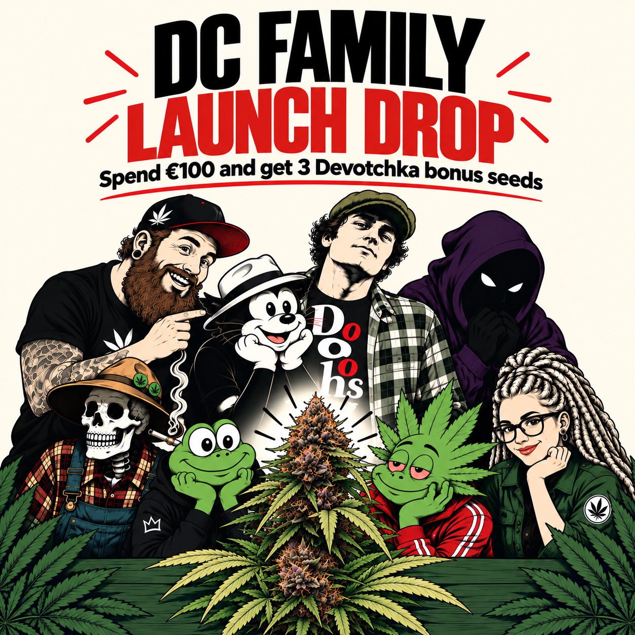 DC Family launch drop